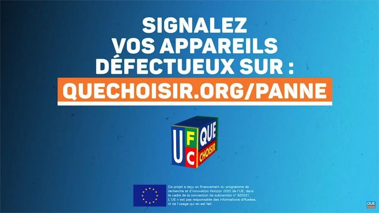 L’ASSOCIATION DE CONSOMMATEURS UFC QUE CHOISIR VIENT D’ANNONCER LE LANCEMENT D’UN GRAND OBSERVATOIRE DE L’OBSOLESCENCE PROGRAMMÉE VISANT À RECENSER LES PANNES RENCONTRÉES PAR LES UTILISATEURS.