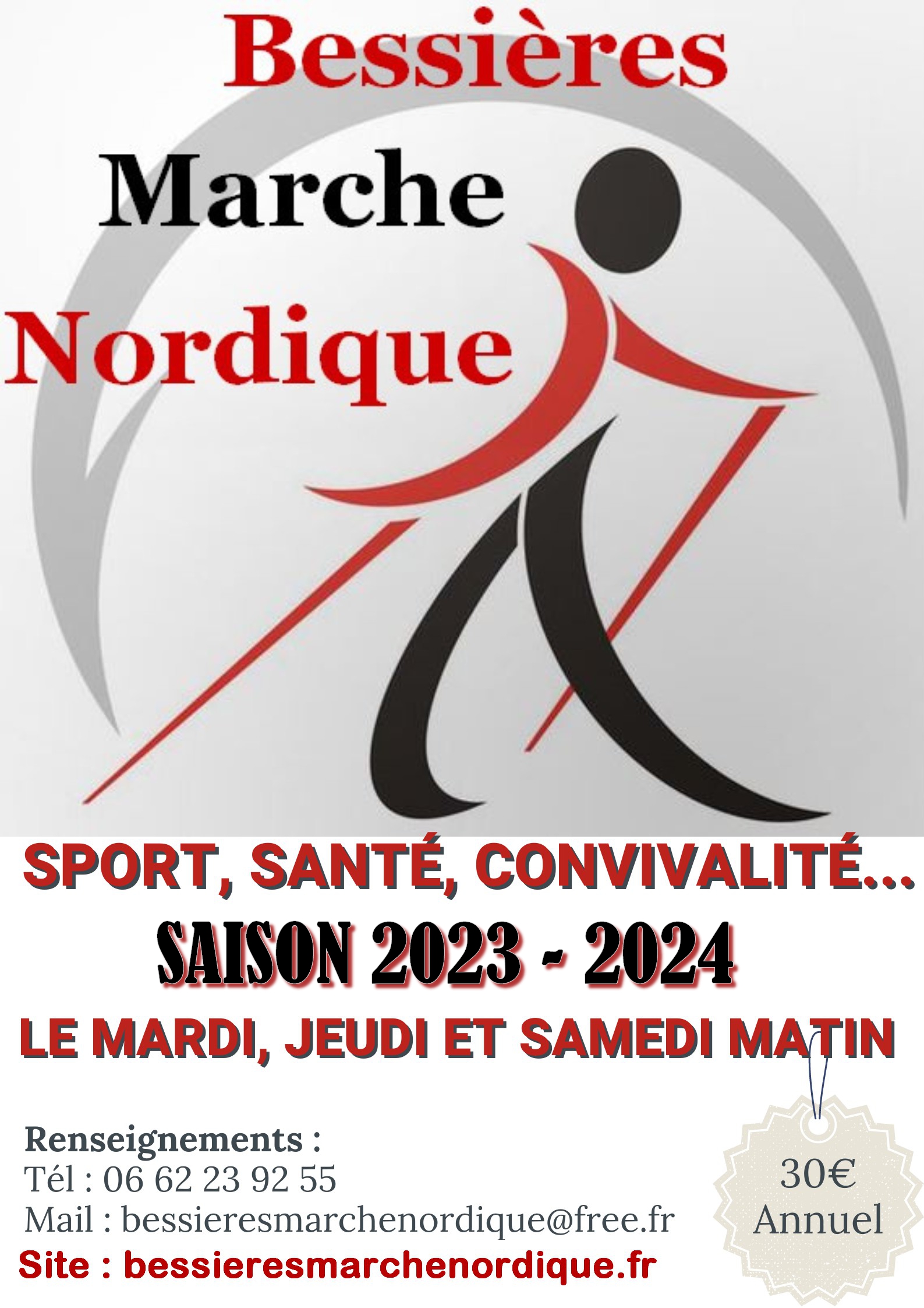 BESSIÈRES MARCHE NORDIQUE …
